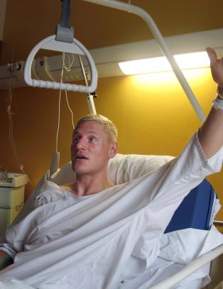 - Trodde jeg skulle d�