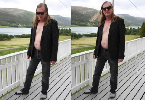 BLOGGER OM MOTE: �rseth legger ut moteinnlegg: - Det var blandede tilbakemeldinger p� dette antrekket, sier �rseth. Foto: Frida Isad�ra �rseth.