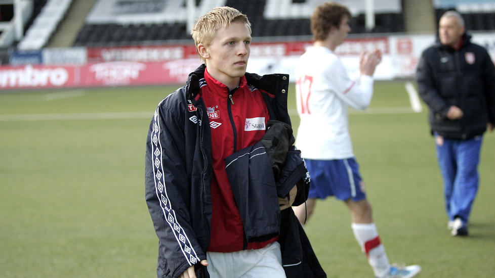 DEBUTERTE P� U21-laget: 17-�rige Mats M�ller D�hli. Foto: Per-�ge Eriksen / Scanpix
