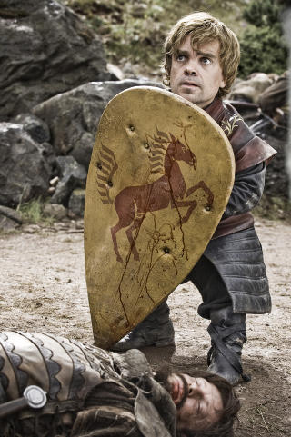 NY KOLLEGA: Peter Dinklage spiller Tyron Lannister i «Game of Thrones». Foto: AP Photo / HBO / NTB Scanpix NY KOLLEGA: Peter Dinklage spiller Tyron Lannister i «Game of Thrones». Foto: AP Photo / HBO / NTB Scanpix