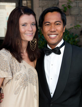 Christian Strand giftet seg i Italia