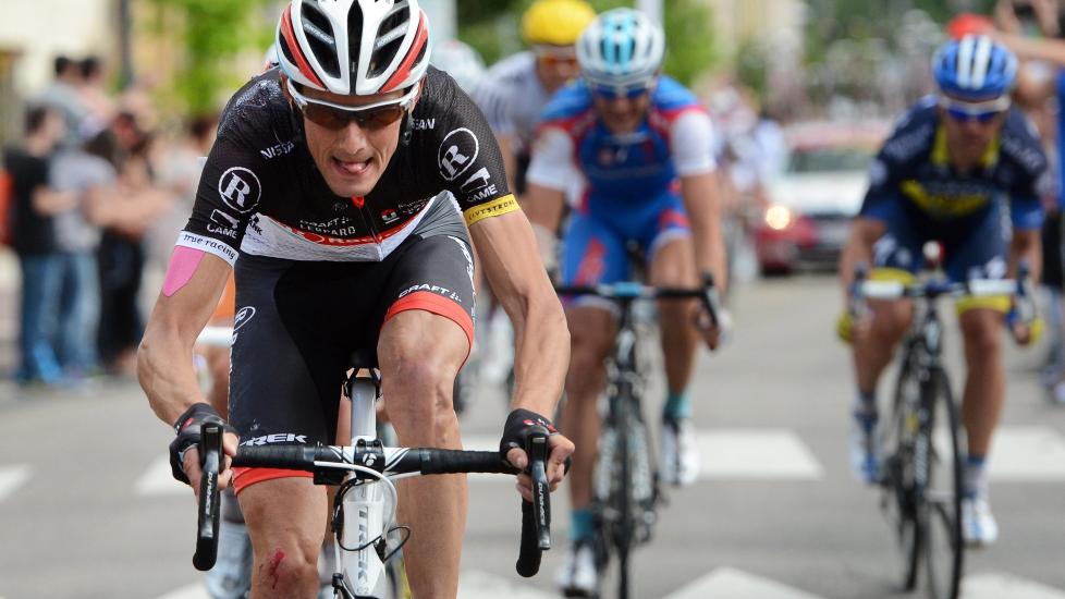 TESTET POSITIVT: Frank Schleck har testet positivt p� en dopingpr�ve i forbindelse med Tour de France. Foto: EPA/YORICK JANSENS BELGIUM OUT