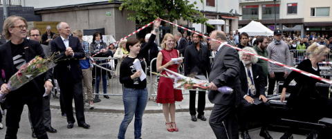 Skj�r i festivalsj�en