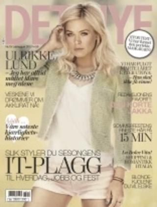  FAKSIMILE:  I sommerutgaven av magasinet Det Nye snakker Ulrikke Lund ut om livet om blogger. Foto: Faksimile / Det Nye