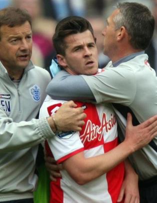 - Jeg kommer til � havne i tr�bbel. Men dette er s�nn det er. Dette er livet!