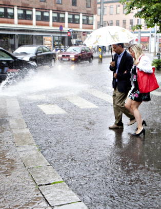 Regnvær har gitt rekordlav strømpris