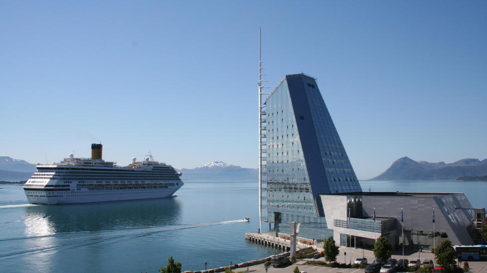 FANTASTISK UTSIKT: Bor du i et rom i 12.etasje p� dette hotellet er du garantert en fantastisk utsikt.