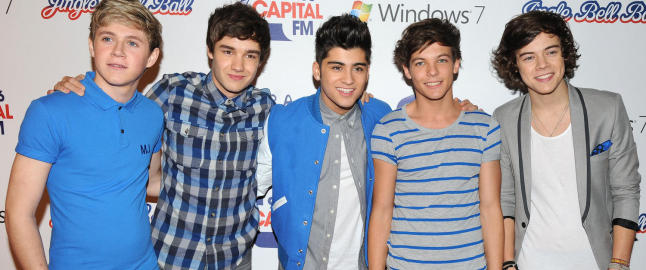 Boyband-gutta lei av fansens homosp�ker