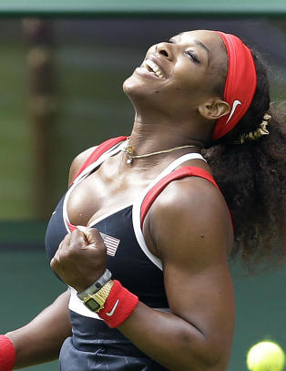 Serena Williams med maktdemonstrasjon i OL
