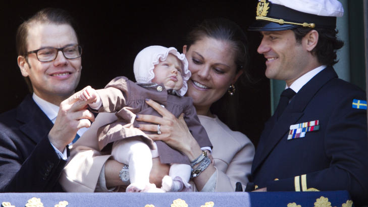 M� GREIE SEG ALENE: Daniel (t.v.) og prins Carl Philip. Foto: Stella Pictures