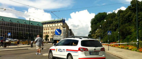 Omr�det rundt Slottet og USAs ambassade evakueres
