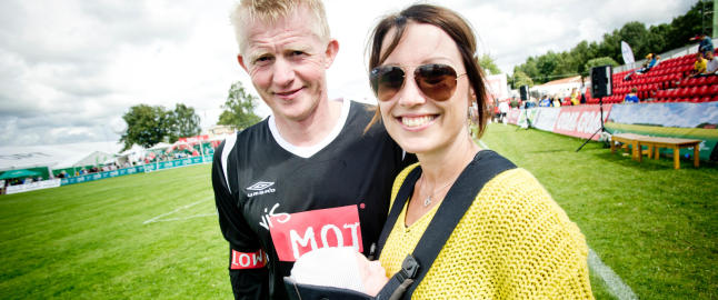 Her er P�l Anders Ullev�lseter og Mette Sollis lille hjerteknuser