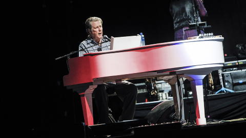 SAMMEN IGJEN: Brian Wilson har ikke spilt med Beach Boys p� 17 �r, men n� er alle gruppas gjenlevende originalmedlemmer gjenforent. Foto: Sondre Steen Holvik / Dagbladet