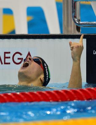 Gyurta vant 200 meter bryst på ny verdensrekord