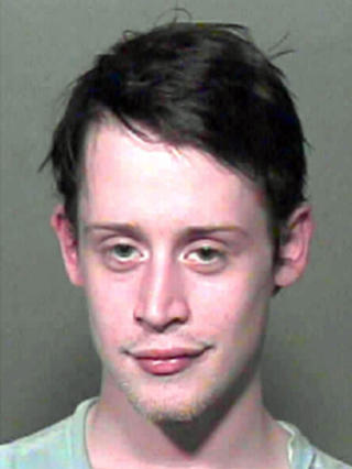 ARRESTERT: I 2004 ble barnestjerna Macaulay Culkin arrestert for besittelse av marihuana. Foto: Stella Pictures