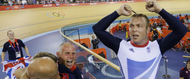 Sir Chris vartet opp med gull og verdensrekord