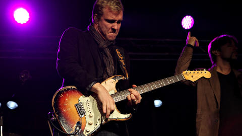 �PNET: Amerikanske Kenny Wayne Shepherd �pnet konsertrekka under Notodden Blues Festival, som ble offisielt �pnet i kveld. Foto: Bj�rn-Owe Holmberg / Dagbladet