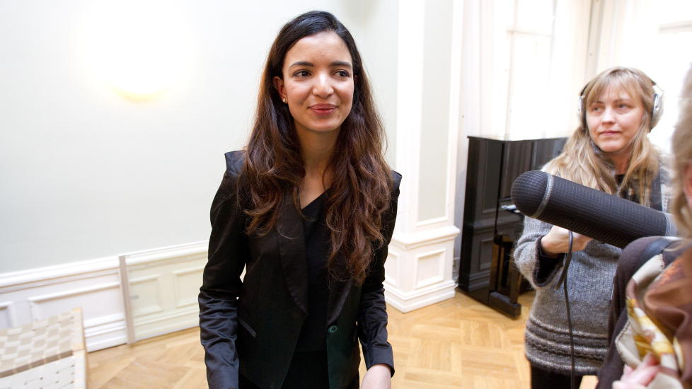 HEDRET: Louiza Louhibi fikk i �r Fritt Ords honn�rpris for sitt mot i debatten om seksualisert vold mot kvinner og for aktivt � ha im�teg�tt ekstreme holdninger som har religi�s og politisk forankring. Foto: Gorm Kallestad / Scanpix