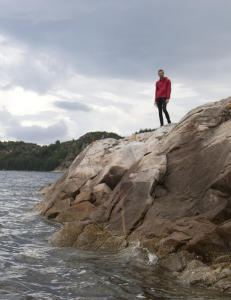 P� denne holmen tilbringer han 15 dager i stillhet