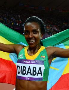 Dibaba forsvarte 10 000-tronen