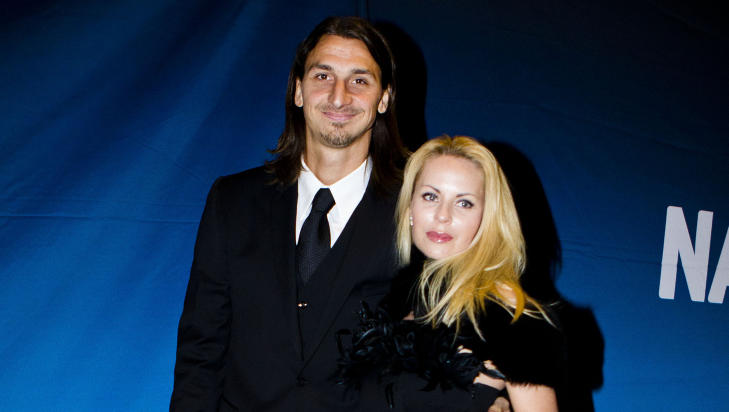 NYTT PARIS-LIV: Zlatan Ibrahimovic og kona Helena Seger oppholder seg for tida i Paris for Zlatans spill i den franske klubben Paris Saint-Germain. Foto: Stella Pictures