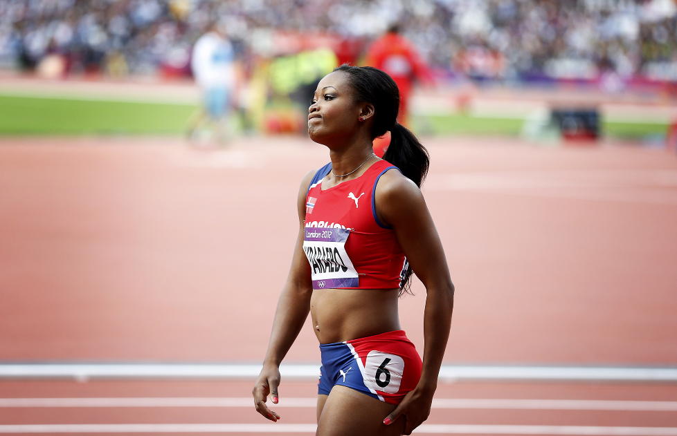 NESTEN: Ezinne Okparaebo leverte karrierens beste 100 meter, og hadde fortsatt muligheten p� finaleplass f�r det siste semifinaleheatet. Til slutt r�k plassen med ni hundredeler. Foto: Bj�rn Langsem / Dagbladet.