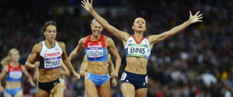 Ennis fikk taket til å løfte seg på Olympiastadion