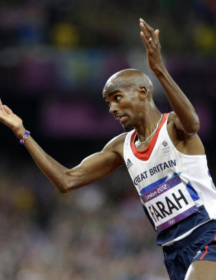 Farah med fantomavslutning på britisk jubelkveld