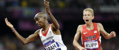 Farah med fantomavslutning på britisk jubelkveld