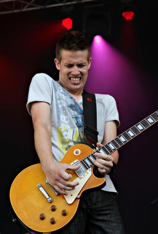 H�YDEPUNKT: Jonny Lang p� Brygga l�rdag. Foto: Bj�rn-Owe Holmberg / Dagbladet