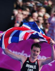 Britisk br�dredominans i triathlon