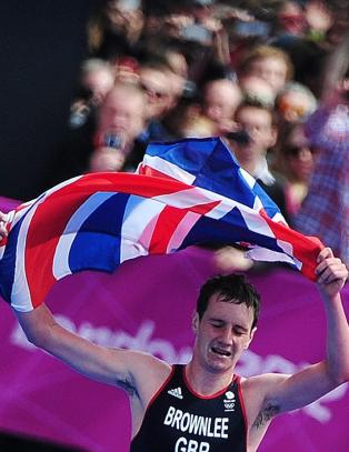 Britisk br�dredominans i triathlon