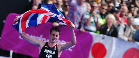 Britisk br�dredominans i triathlon