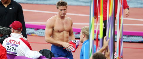 Thorkildsen kastet skjorta etter � ha klart kvalik-kravet