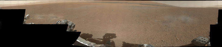 NYTT BLOD PÅ MARS: NASAs nye Mars-rover «Curiosity» leverte torsdag sitt første panoramabilde i farger. Se hele bildet her. Foto: NASA/JPL-Caltech/MSSS NYTT BLOD PÅ MARS: NASAs nye Mars-rover «Curiosity» leverte torsdag sitt første panoramabilde i farger. Se hele bildet her. Foto: NASA/JPL-Caltech/MSSS