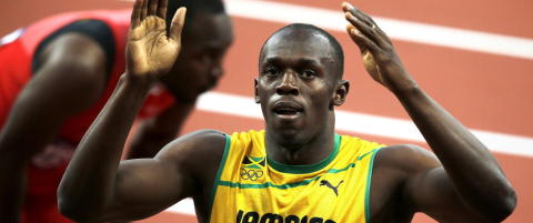 Bolt l�per for v-rekord p� 150 meter i Rio