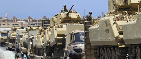 Beduinene st�tter
Egypt mot islamistene i Sinai