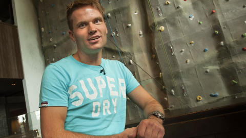SLAPP � VELGE: Tv-bonden Anders Braut Ueland. Foto: Nils J. Maudal