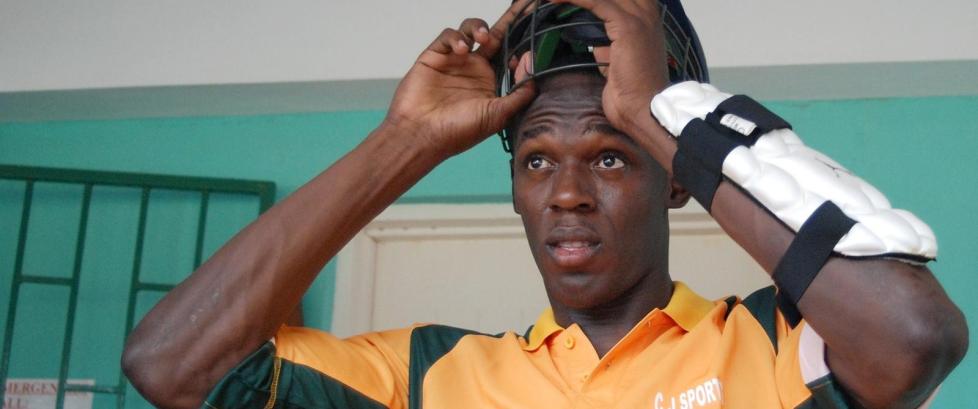 N� vil Bolt bli cricketstjerne