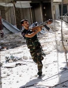 Syrisk oppr�rere anklages for brutale drap