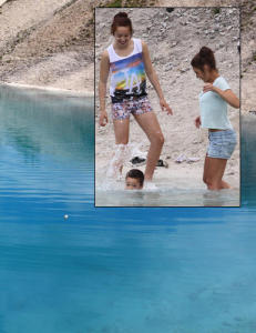 Klarer ikke motst� den fristende Bl� Lagunen