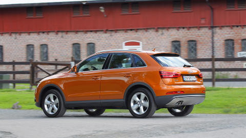 KOMPAKT-SUV: Audi Q3 2,0 TDI quattro 140 hk brukte 0,53 l/mil. Foto: TERJE BJ�RNSEN
