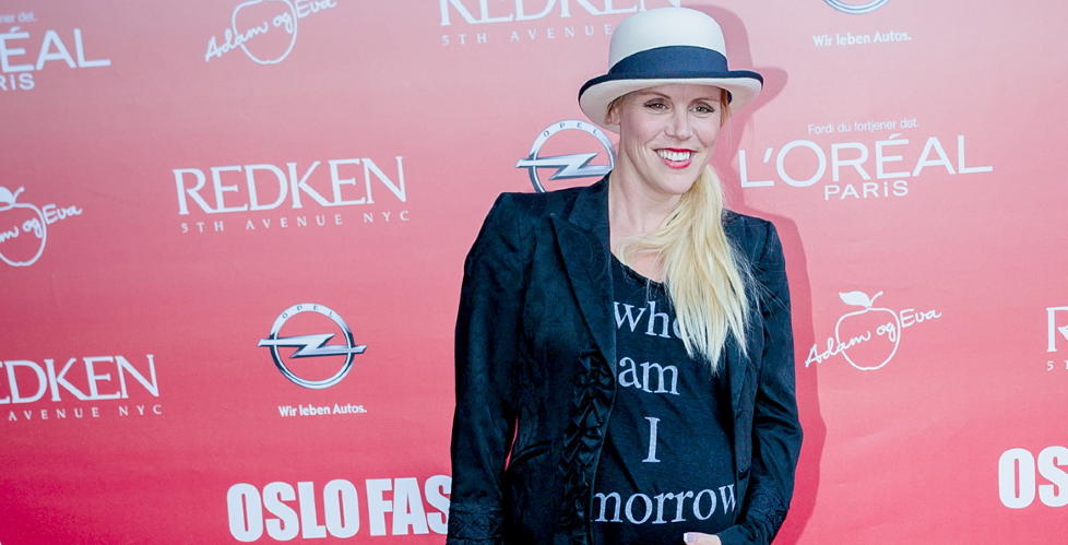 BLID OG GRAVID: Johanna Gr�nneberg Mesa (32) venter ei jente i oktober. Foto: NTB Scanpix