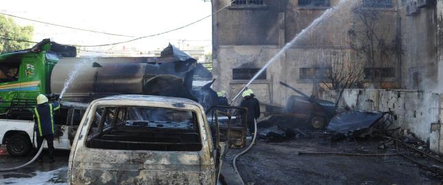 Oppr�rere tar ansvar for bombe ved FN-hotell i Syria