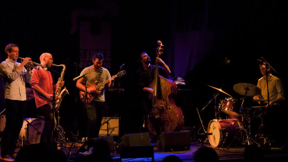 LOVENDE: Mopti er �rets unge jazzmusikere 2012 og viste seg tilliten verdig under Oslo Jazzfestival tirsdag kveld. FOTO: TERJE MOSNES