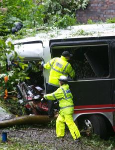 �ya-band i stygg turn�buss-ulykke