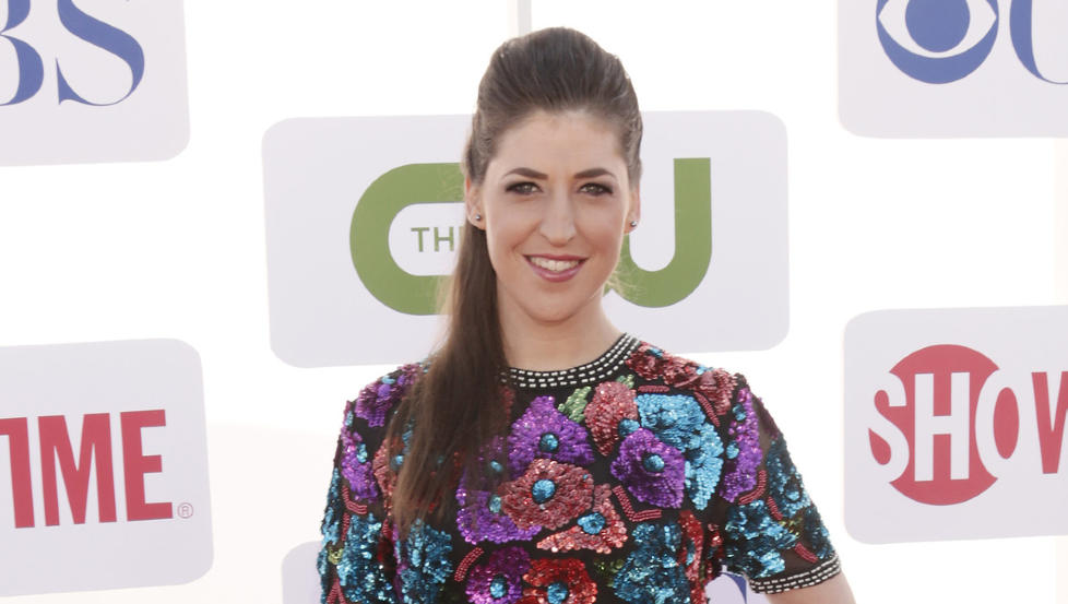 SKADET H�NDEN: Skuespiller Mayim Bialik m�tte p� sykehus etter � ha v�rt involvert i en bilulykke. Foto: Todd Williamson / Invision / AP / NTB Scanpix