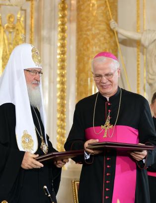 Russiske ortodokse og polske katolikker slutter historisk fred