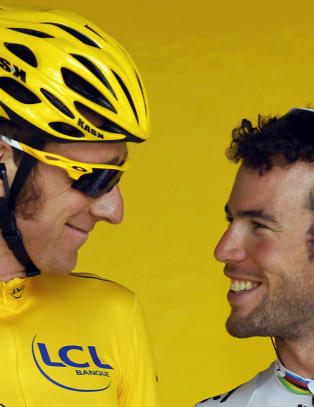 Wiggins sp�r Cavendish-brudd med Sky