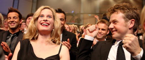 Fredrik Skavlan og Maria Bonnevie har fått barn